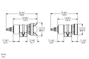 HD Multi SeaCam Flexlink dimensions