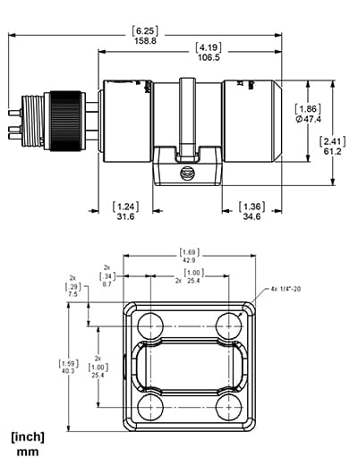 Multi SeaCam dimensions