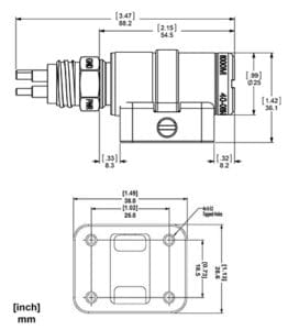 Nano SeaCam dimensions