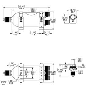 LED Matrix-3R SeaLite dimensions