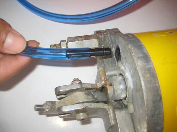 Deck Purge Box Hose (Blue) – EdgeTech DPB-110 hookup