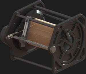 Low Drag Ruggedized Tether and Reel