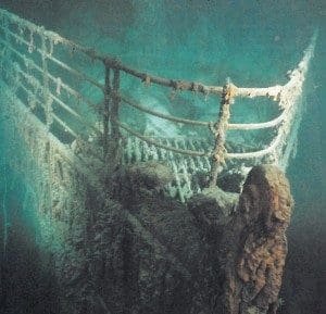 Titanic Bow Image