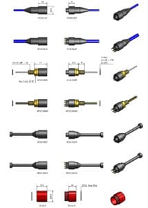 SubConn HF Coax - 50 ohm Coax and Coax/Electric data sheet