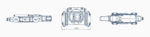 deep trekker dt320 mini pipe crawler wireframe
