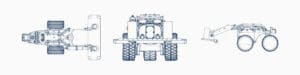 deep trekker dt640 vac vacuum crawler wireframe height