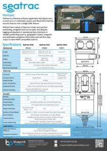 SeaTrac Datasheet