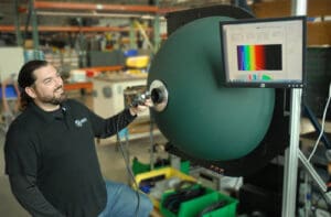 Picture of Integrating Sphere Optical Measurement