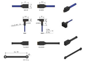 SubConn Ethernet Low Profile - 9 contacts
