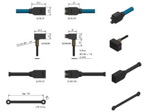 SubConn Power Ethernet Low Profile - 13 contacts