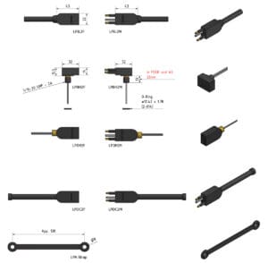 SubConn Low Profile - 2 contacts