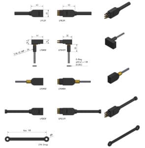 SubConn Low Profile - 5 contacts