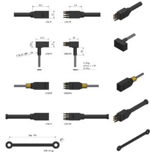SubConn Low Profile - 7 contacts