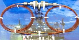 Fiber Optic cables glass seal fiber feedthrough by Ametek SCP, Inc.