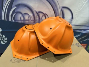 Nautlilus protective shells made from recycled plastic