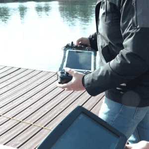 Topside control of Deep Trekker REVOLUTION Underwater ROV