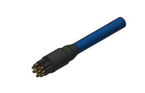 Data Micro Circular Ethernet 9 Contact connector